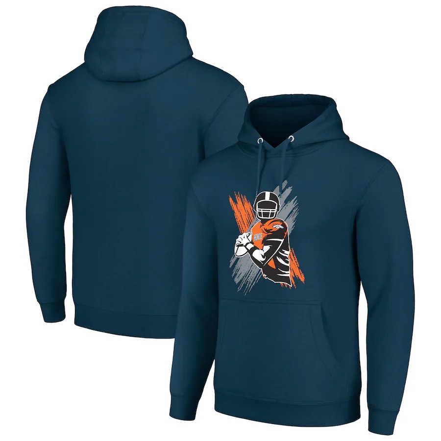 Men denver broncos green NFL 2024 hoodie